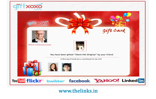 Gift xoxo certificate