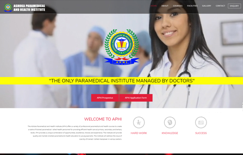 Ashoka Paramedical & Health Institute
